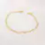 Pulseira infantil de corações banhado em ouro 18k - comprar online