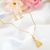 Conjunto Nossa Senhora banhado em ouro 18k - comprar online