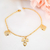 Pulseira menina banhada em ouro 18k - comprar online