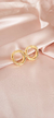 Brinco círculo banhado em ouro 18k - comprar online