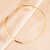 Choker aro banhado em ouro 18k - comprar online