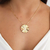Conjunto orgânico com pérola banhado em ouro 18k na internet
