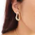 Conjunto orgânico banhado em ouro 18k na internet