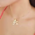 Conjunto flores banhado em ouro 18k na internet