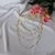 Colar 4 camadas banhado em ouro 18k - comprar online
