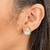 Conjunto de gota com zircônias cristais banhado em ouro 18k - comprar online