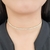 Choker riviera banhada em ouro 18k