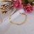 Pulseira folhas de oliveira banhada em ouro 18k - comprar online