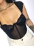 Corselet Afrodite Preto na internet