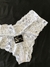 Calcinha Hellen Branco Plus Size