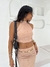 Conjunto de Cropped e Saia Cannes na internet