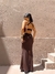 Conjunto de Cropped e Saia Longa Bergen na internet