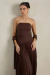 VESTIDO ROMA MARROM