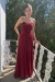 VESTIDO OPALA MARSALA - loja online