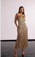 VESTIDO FRANJA DOURADO - online store