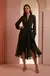 VESTIDO MIDI MANI PRETO