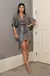 VESTIDO CURTO TAMIRES PRATA