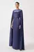 VESTIDO LONGO JULIENE CAPA MARINHO - comprar online