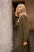 VESTIDO LONGO LEYLA VERDE OLIVA - loja online
