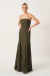 Imagem do VESTIDO LONGO LEYLA VERDE OLIVA