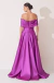 VESTIDO LONGO BARBARA FUCSIA - loja online
