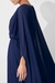 VESTIDO LONGO GRACE KELLY AZUL MARINHO - Tugore