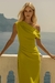 VESTIDO MIDI ANA VERDE AVOCADO - Tugore