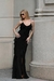 VEST. DRESS BABADOS PRETO - comprar online
