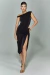 VESTIDO OMBRO SÓ OCTAVIA PRETO - buy online