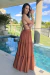 Vestido Nanda Terracota - comprar online