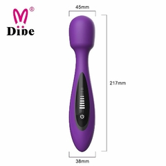 Estimulador de Clitóris Varinha Mágica C/7 Vibrações Recarregável - Dibe - Doce Libido