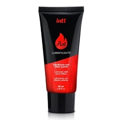 Lubrificante Beijável Hot 50ml Intt - Morango - Doce Libido