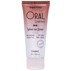 lubrificante oral gourmet coconut pessini doce libido