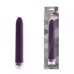 Vibrador Personal Aveludado Youvibe 16,5x2,5cm - Roxo - Doce Libido