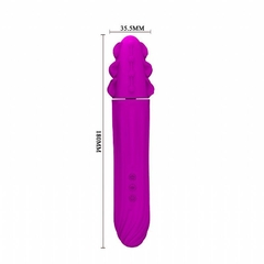 Vibrador Dupla Rotação c/12 Funções (Aaron) - Pretty Love Doce Libido