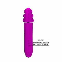 Vibrador Dupla Rotação c/12 Funções (Aaron) - Pretty Love Doce Libido