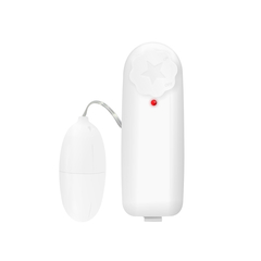 Vibrador Bullet Cápsula Multivelocidade - Branco Doce Libido