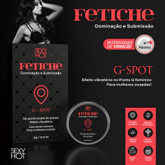 Pomada Excitante Sexy Hot Fetiche 6g - G-Spot
