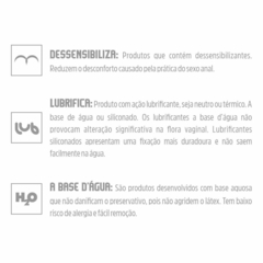 Gel Para Sexo Anal Lis-in Gold 30g - HotFlowers - Doce Libido