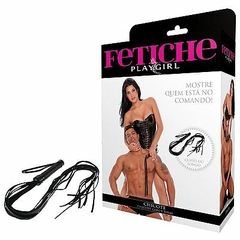 Chicote Longo com 10 Tiras de 80cm (Fetiche) - Adão & Eva - Doce Libido