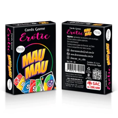 Jogo de Cartas Erótico Mau Mau (Estilo Uno)