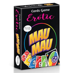 Jogo de Cartas Erótico Mau Mau (Estilo Uno)