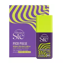Pico Pulse Gel Sugador Vibrador e Pulsador - Picolé de Uva Verde