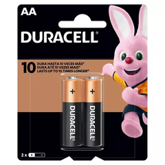 Pilha Pequena AA Alcalina 2un - Duracell