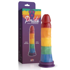 Pênis Realístico c/Ventosa Pride 20x4,0cm - Adão & Eva - Doce Libido