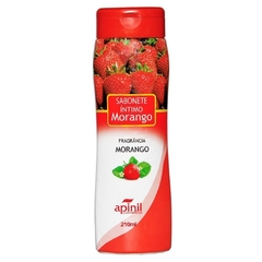 Sabonete Feminino Íntimo Apinil 210ml - Morango - Doce Libido