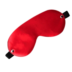 Tapa Olhos Cetim Vermelho - Hot Flowers - Doce Libido