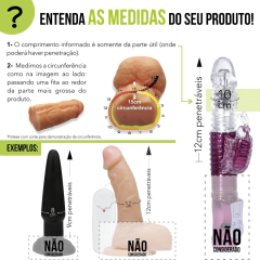 Pênis Realístico c/Ventosa 17,5x4,4cm Pele Clara - Sexy Fantasy - Doce Libido