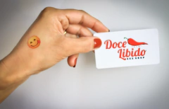 Tatuagem Adesivo Temporário Emoji (Delícia) - comprar online