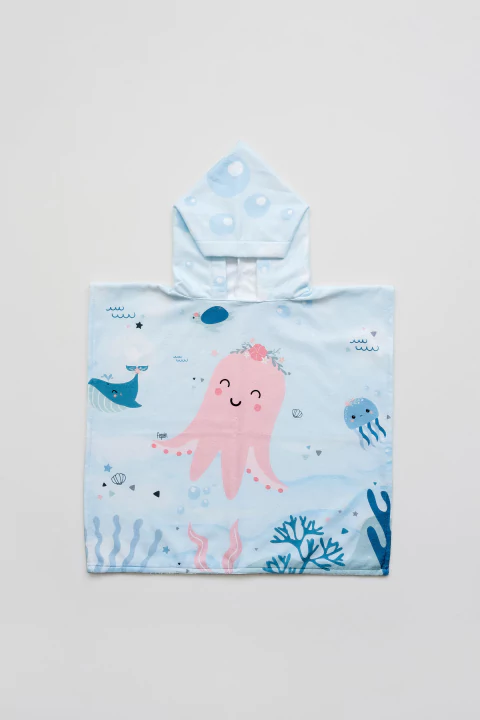 PONCHO TOALLA MAR